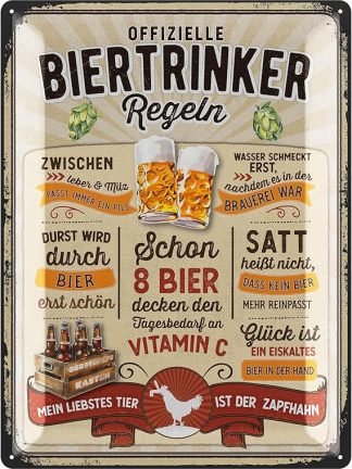 Большая ретро-жестяная табличка с надписью «Пиво», забавные надписи, украшение для бара, вечеринки, паба, бара, идея подарка для папы на День отца, винтажная металлическая табличка 30 x 40 см.