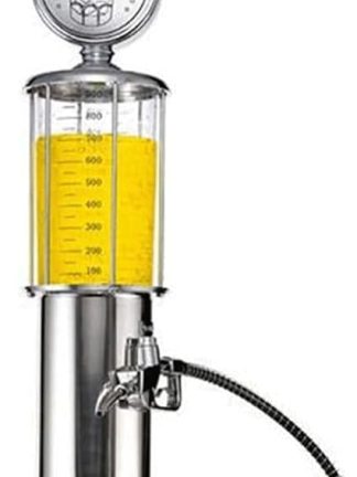 Настольный диспенсер для напитков Beer Tower Drink Dispenser объемом 1 л с водяным пистолетом, для кухни, вечеринок, домашнего бара, спортивных мероприятий.