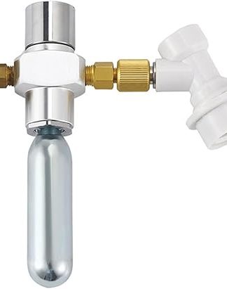 Регулятор CO2, зарядное устройство для пивных кегов CO2 0-60 PSI, портативный регулятор, мини-диспенсер с манометром.