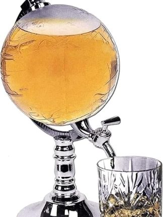 Диспенсер для напитков ERICAT Beer Tower, машина для создания пивной пены с противоскользящим основанием, быстрая подача вина и емкость для хранения 1,5 л, сохраняет пиво свежим и легко моется, подходит для кухни, гостиной и мероприятий.