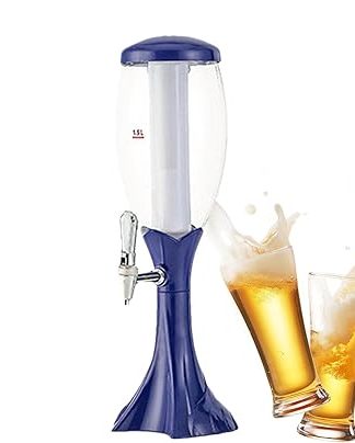 Пивная башня, диспенсер для спиртных напитков, диспенсер для льда, диспенсер для напитков с краном, диспенсер для воды, светящаяся башня-диспенсер, диспенсер для домашнего бара, диспенсер для барных спиртных напитков, диспенсер для напитков для вечеринки.