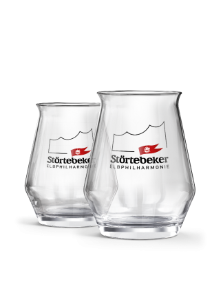 Störtebeker Verkostungsglas "Elbphilharmonie-Edition" 2x0,2l