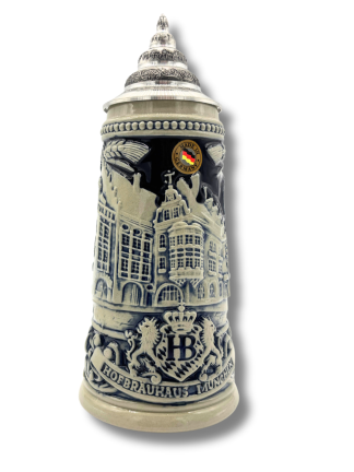 Hofbräuhaus Reliefkrug Hofbräuhaus blau 0,5 l
