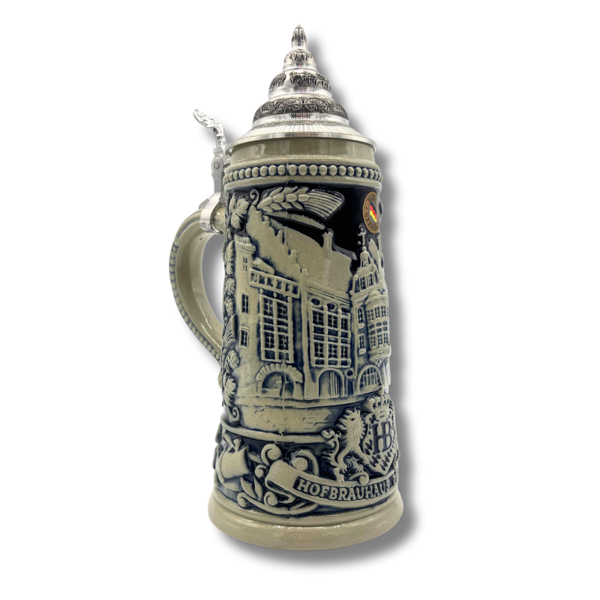 Hofbräuhaus Reliefkrug Hofbräuhaus blau 0,5 l — изображение 2