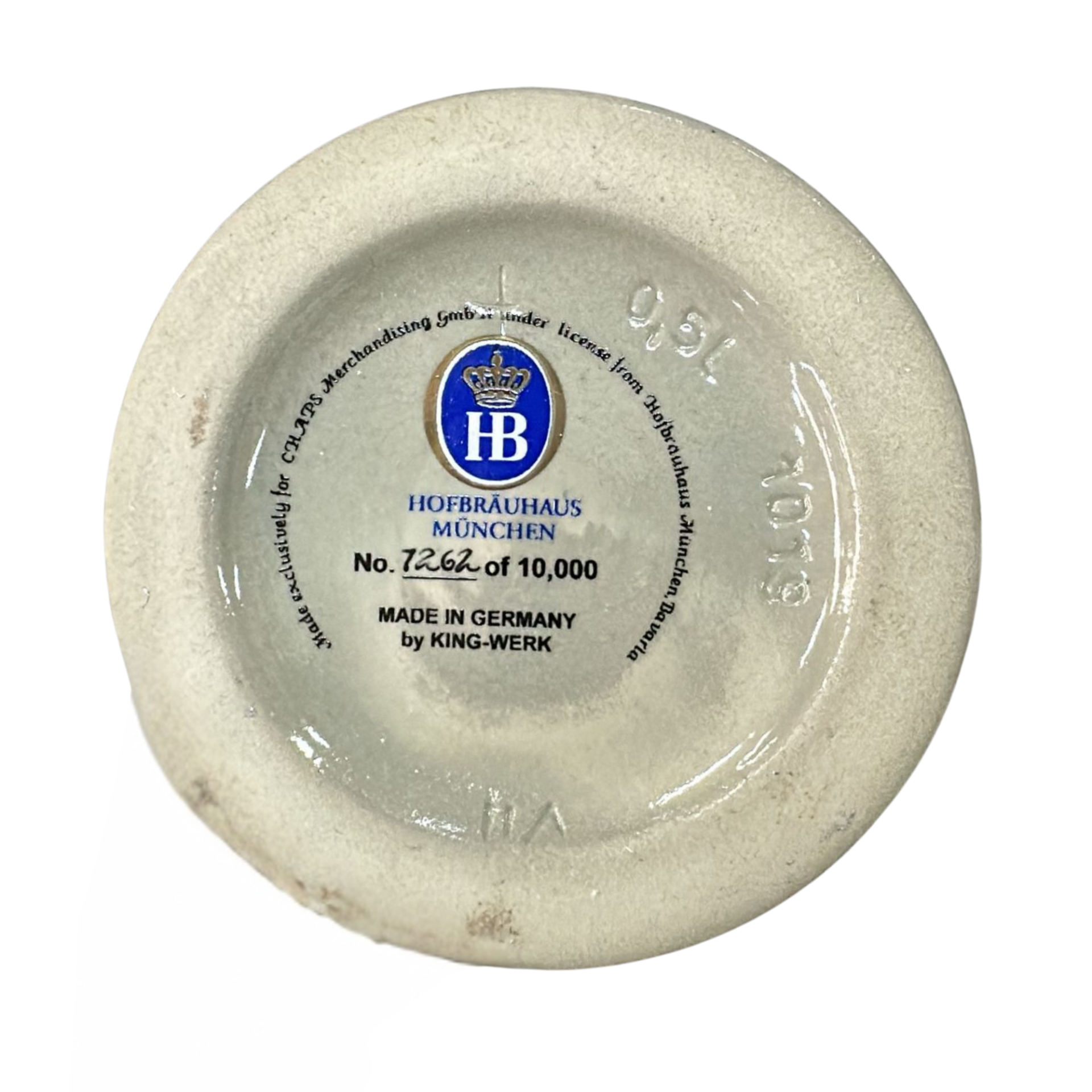 Hofbräuhaus Reliefkrug Hofbräuhaus blau 0,5 l — изображение 7
