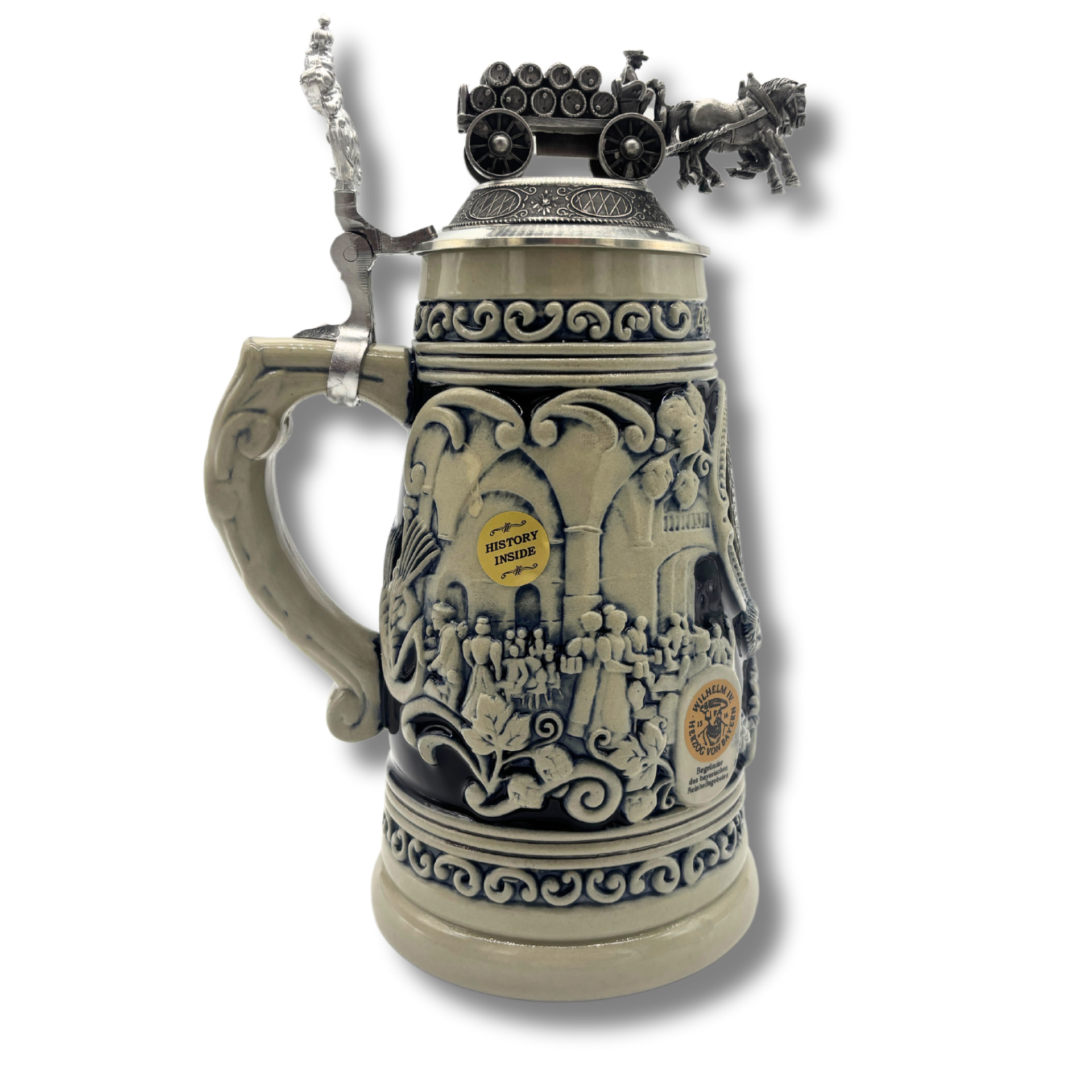 Hofbräuhaus Sondereditionskrug 425 Jahre blau-grau 1 l — изображение 6