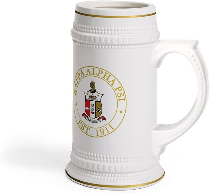 Greekgear Kappa Alpha Psi Ceramic Collectors Stein Tankard