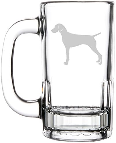Пивная кружка на 12 унций Stein Glass Vizsla