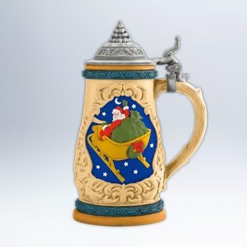 Елочная игрушка Hallmark Keepsake Ornament 2012 в виде пивной кружки - #QXG4354