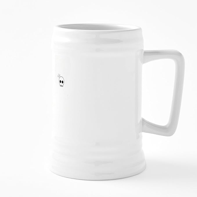 CafePress Back Off I Have A Crazy Dad Керамическая пивная кружка объемом 25 унций