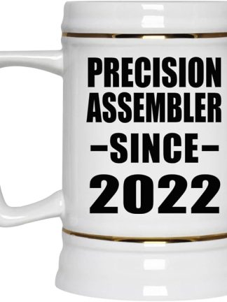 Designsify Gifts, производитель высококачественных изделий с 2022 года, керамическая кружка-бокал объемом 22 унции с ручкой для заморозки — для дня рождения, годовщины, Рождества, Дня матери, Дня отца, вечеринки, для мужчин, женщин, для него и для нее.