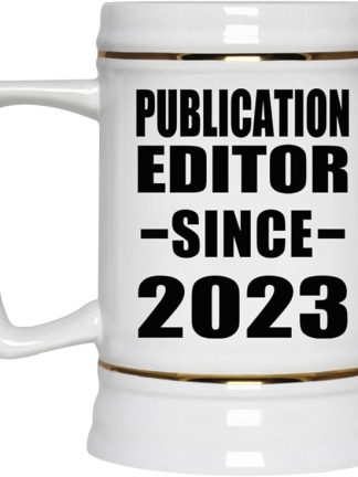 Designsify Gifts, редактор изданий с 2023 года, керамическая кружка-бокал объемом 22 унции с ручкой для заморозки — подарок на день рождения, годовщину, Рождество, День матери, День отца, вечеринку, для мужчин, женщин, для него и для нее.