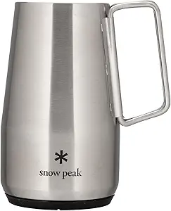 Snow Peak | Shimo Stein 700 | Термокружка для пива из нержавеющей стали, титановая