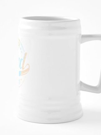 CafePress Ретро Винтаж Лучшая Папа на свете Керамическая пивная кружка объемом 25 унций