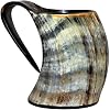 Кружка AnNafi® Viking в форме рога, полированная, 16 унций, разноцветная.