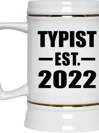 Designsify Gifts, кружка для письма, основана в 2022 году, керамическая кружка-бокал объемом 22 унции с ручкой для заморозки — для дня рождения, годовщины, Рождества, Дня матери, Дня отца, вечеринки, для мужчин, женщин, для него и для нее.