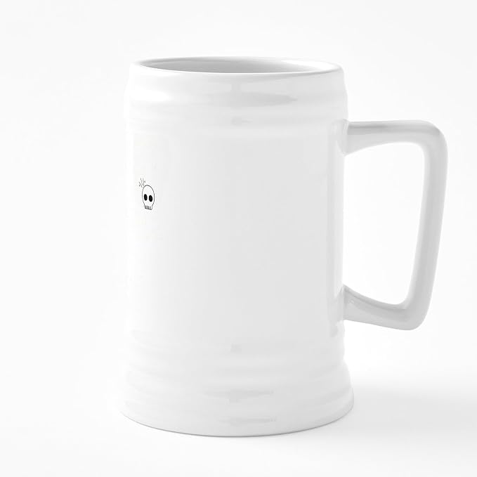 CafePress Back Off I Have A Crazy Father Керамическая пивная кружка объемом 25 унций