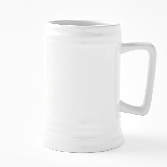 CafePress PAPA Claus Santa Hat 25 oz Ceramic Beer Stein Mug