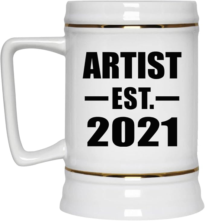 Designsify Gifts, художник, основан в 2021 году, керамическая кружка-бокал объемом 22 унции с ручкой для заморозки — для дня рождения, годовщины, Рождества, Дня матери, Дня отца, вечеринки, для мужчин, женщин, для него и для нее.