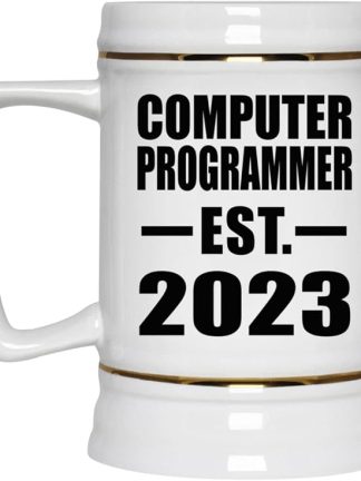 Designsify Gifts, компания по разработке программного обеспечения, основана в 2023 году, керамическая кружка-бокал объемом 22 унции с ручкой для заморозки — идеальный подарок на день рождения, годовщину, Рождество, День матери, День отца или вечеринку.
