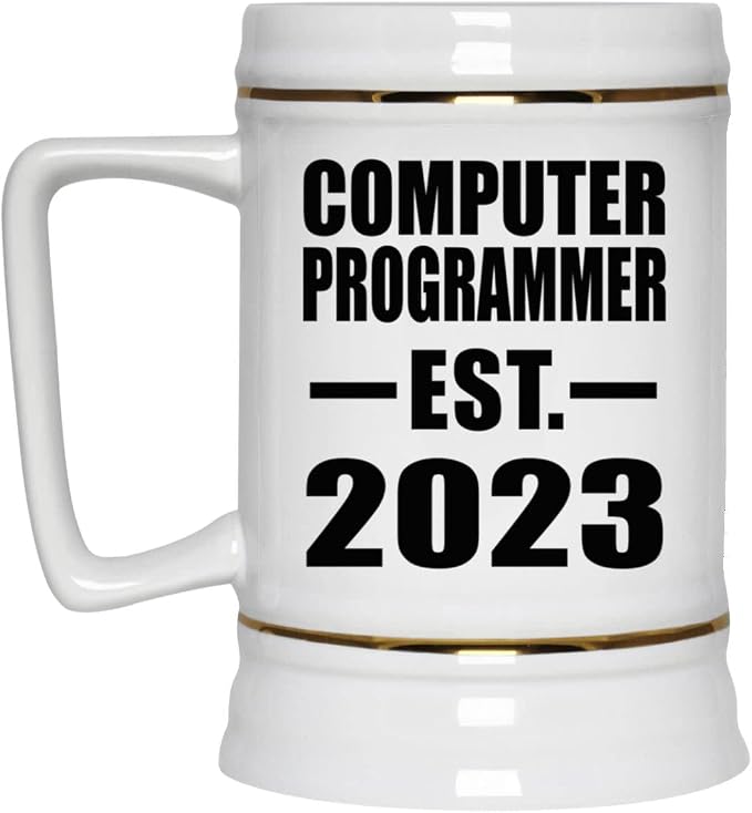 Designsify Gifts, компания по разработке программного обеспечения, основана в 2023 году, керамическая кружка-бокал объемом 22 унции с ручкой для заморозки — идеальный подарок на день рождения, годовщину, Рождество, День матери, День отца или вечеринку.