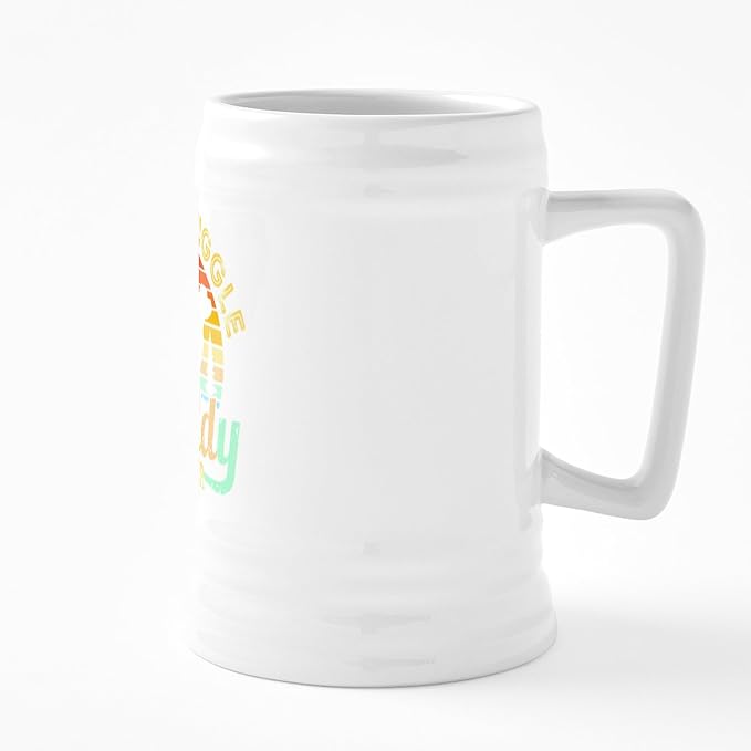 Керамическая пивная кружка CafePress Puggle Dad объемом 25 унций.