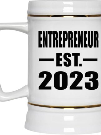 Designsify Gifts, предприниматель, основан в 2023 году, керамическая кружка-бокал объемом 22 унции с ручкой для заморозки — для дня рождения, годовщины, Рождества, Дня матери, Дня отца, вечеринки, для мужчин, женщин и него.