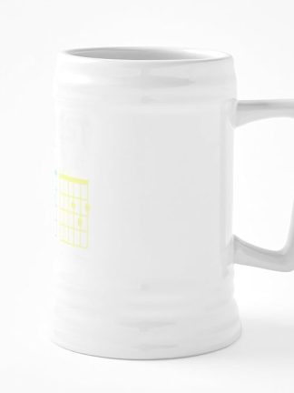 Керамическая пивная кружка CafePress Dad And Guitar объемом 25 унций.