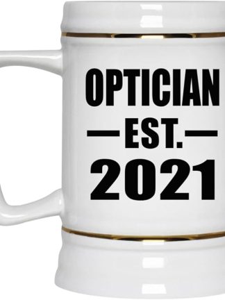 Designsify Gifts, оптика, основана в 2021 году, керамическая кружка-бокал объемом 22 унции с ручкой для заморозки — подарок на день рождения, годовщину, Рождество, День матери, День отца, вечеринку, для мужчин, женщин, для него и для нее.
