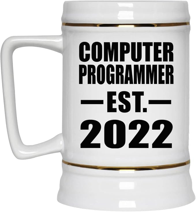 Designsify Gifts, компания по разработке программного обеспечения, основана в 2022 году, керамическая кружка-бокал объемом 22 унции с ручкой для заморозки — идеальный подарок на день рождения, годовщину, Рождество, День матери, День отца или вечеринку.