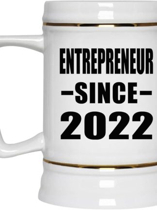 Designsify Gifts, предприниматель с 2022 года, керамическая кружка-бокал объемом 22 унции с ручкой для заморозки — для дня рождения, годовщины, Рождества, Дня матери, Дня отца, вечеринки, для мужчин, женщин, для него, для нее, для друга.