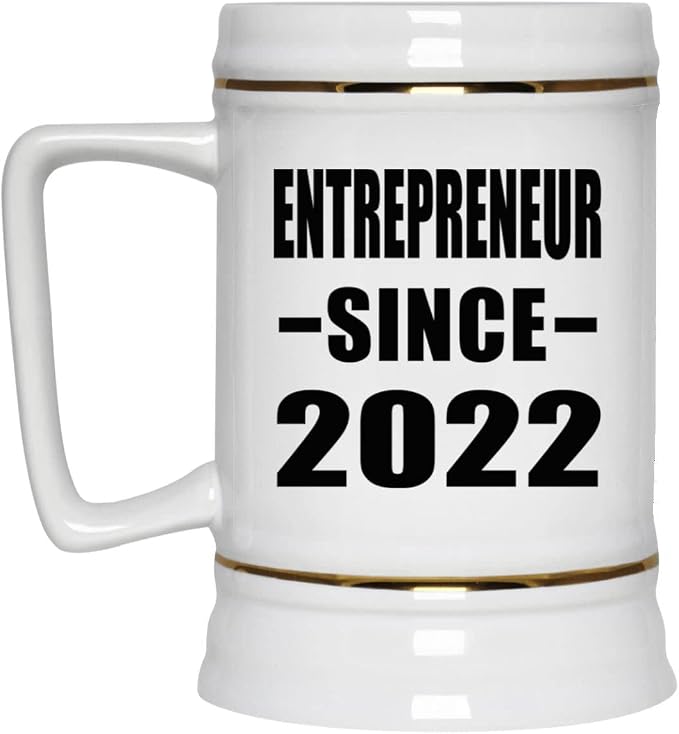Designsify Gifts, предприниматель с 2022 года, керамическая кружка-бокал объемом 22 унции с ручкой для заморозки — для дня рождения, годовщины, Рождества, Дня матери, Дня отца, вечеринки, для мужчин, женщин, для него, для нее, для друга.