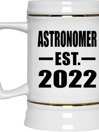 Designsify Gifts, Astronomer, основана в 2022 году, керамическая кружка-бокал объемом 22 унции с ручкой для заморозки — для дня рождения, годовщины, Рождества, Дня матери, Дня отца, вечеринки, для мужчин, женщин и него.