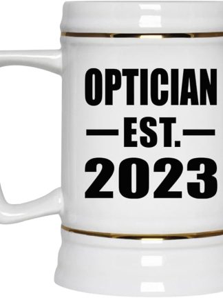 Designsify Gifts, оптика, основана в 2023 году, керамическая кружка-бокал объемом 22 унции с ручкой для заморозки — подарок на день рождения, годовщину, Рождество, День матери, День отца, вечеринку, для мужчин, женщин, для него и для нее.