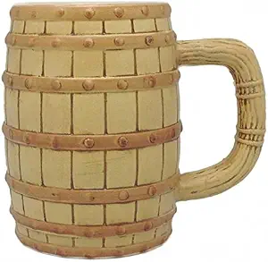 1 литр | OktoberfestHaus Подарки для любителей пива Кружки для Октоберфеста Керамические кружки Пивные бочки Пивные кружки, пивные кружки для мужчин, подарочные пивные кружки