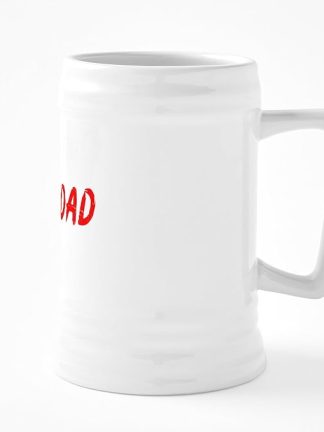 CafePress Муж Отчим Герой 25 унций Керамическая пивная кружка