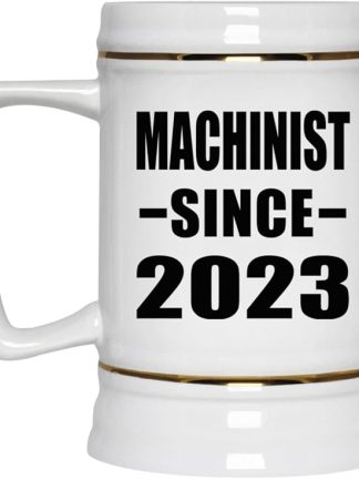 Designsify Gifts, Мастер-механик с 2023 года, Керамическая кружка-бокал объемом 22 унции с ручкой для заморозки — подарок на день рождения, годовщину, Рождество, День матери, День отца, вечеринку, для мужчин, женщин, для него, для нее, для друга.