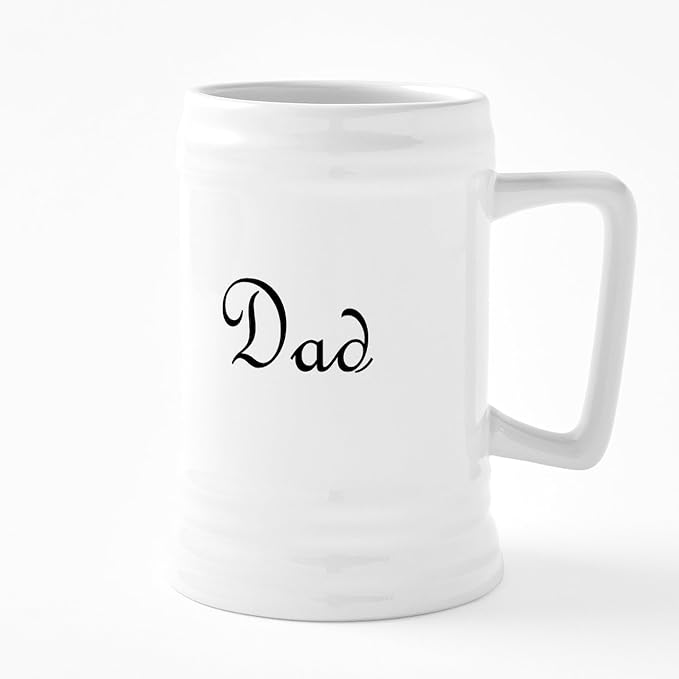 Керамическая пивная кружка CafePress Dad объемом 25 унций.