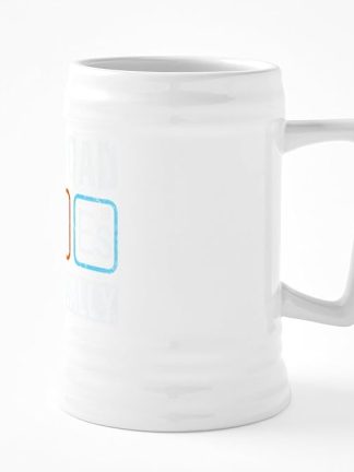 Керамическая пивная кружка CafePress Учитель химии для папы объемом 25 унций.
