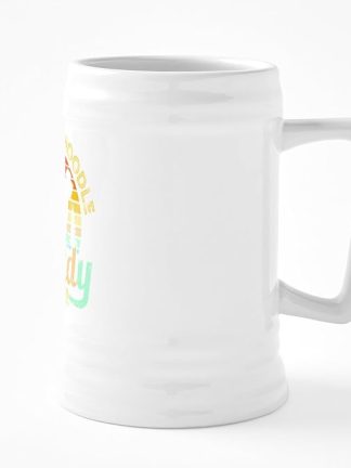 Керамическая пивная кружка CafePress Schnoodle Dad объемом 25 унций.