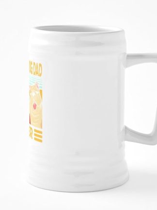 CafePress Лучший папа бульдога в мире! Керамическая пивная кружка объемом 25 унций.