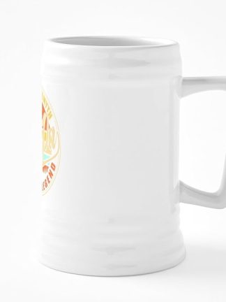 CafePress Papa The Man The Myth Керамическая пивная кружка объемом 25 унций