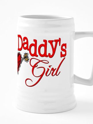Керамическая пивная кружка CafePress Daddy'S Girl объемом 25 унций.