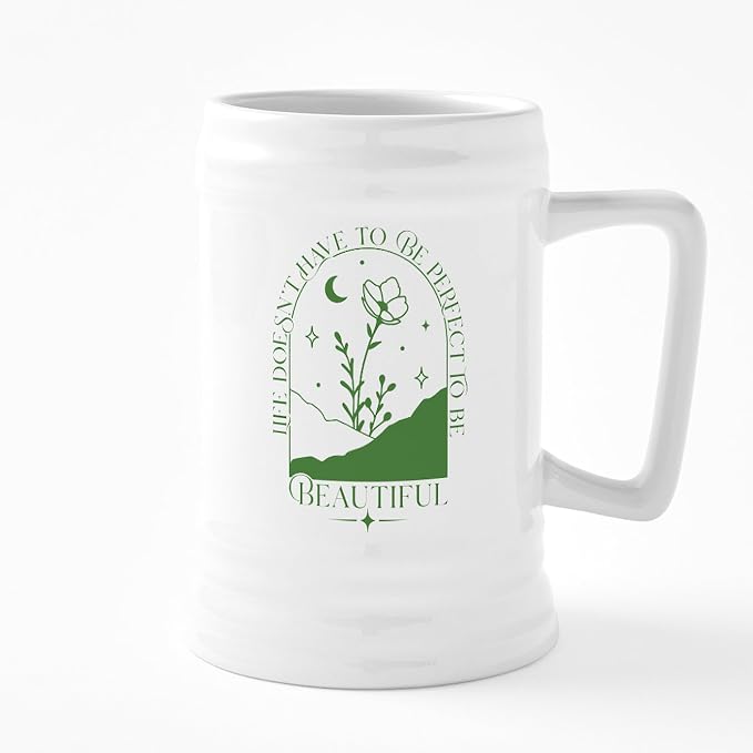 CafePress ИДЕАЛЬНАЯ керамическая пивная кружка объемом 25 унций