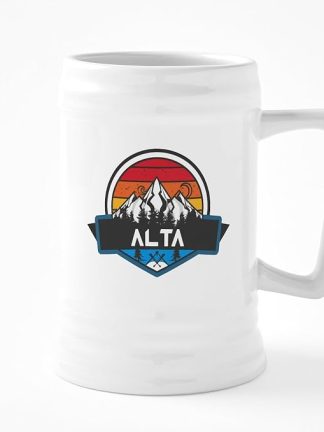 Керамическая пивная кружка CafePress Alta Alta Utah объемом 25 унций.