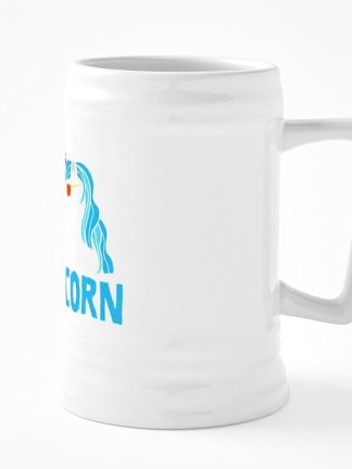 Керамическая пивная кружка CafePress Dadacorn объемом 25 унций.