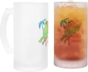CafePress ITS FIVE O CLOCK SOMEWHERE Frosted Stein 16 oz Frosted Glass Beer Mug