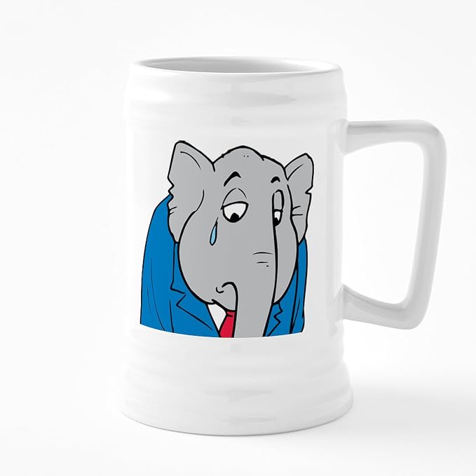 CafePress It's Been A Bad Day Керамическая пивная кружка объемом 25 унций