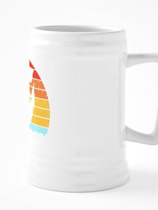 CafePress Beardadelphia Beard Dad Vintage 25 oz Ceramic Beer Stein Mug