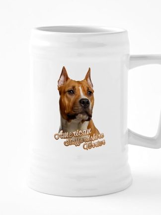 Керамическая пивная кружка CafePress Pit Bull объемом 25 унций.